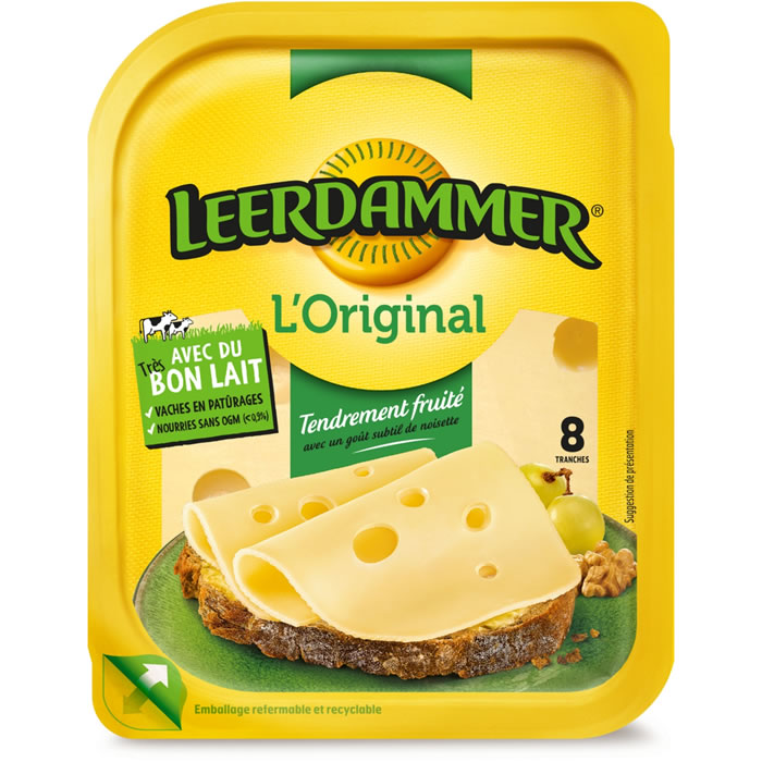 LEERDAMMER Fromage en tranches nature