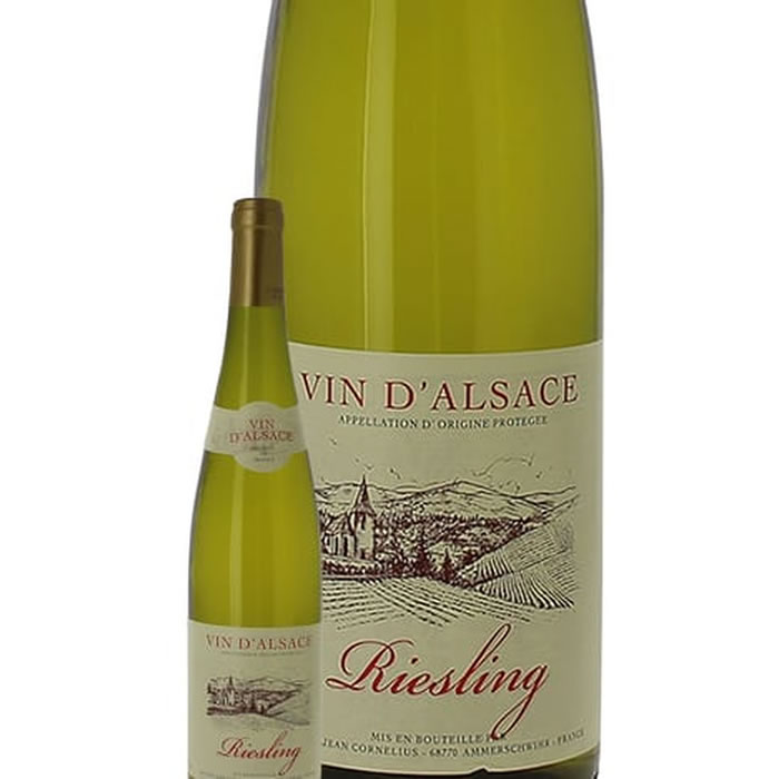ALSACE - AOP Riesling - Jean Cornelius Vin blanc d'Alsace
