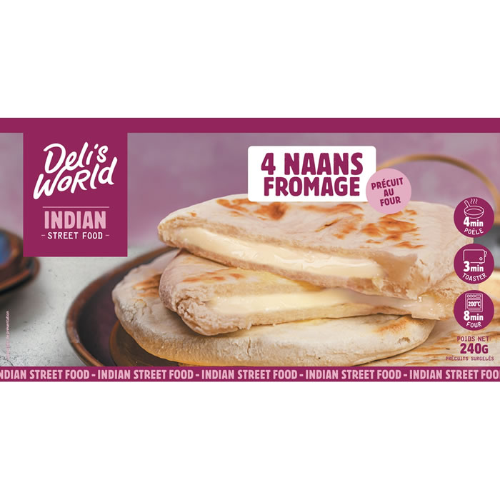 DELI'S WORLD Naan fromage