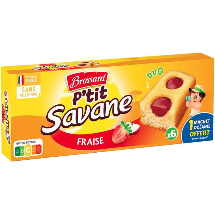 BROSSARD P'tit Savane Gâteaux à la fraise