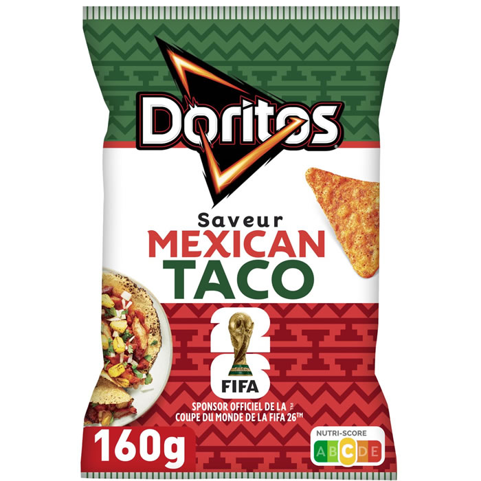 DORITOS Tortillas goût mexican taco