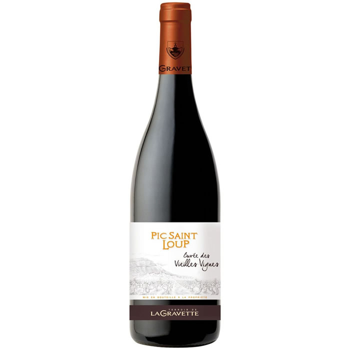 PIC SAINT-LOUP Cuvée vieilles vignes - La Gravette Vin rouge AOP