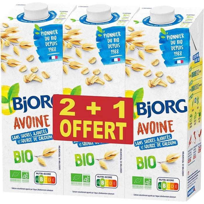 BJORG Boisson végétale à l'avoine bio