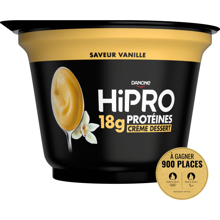 HIPRO Crème dessert à la vanille protéinée