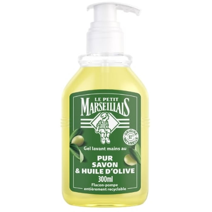 LE PETIT MARSEILLAIS Gel lavant mains liquide à l'huile d'olive