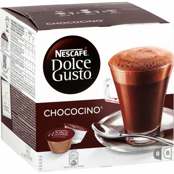 NESCAFE Dolce Gusto - Chococino Capsules pour Chocolat chaud