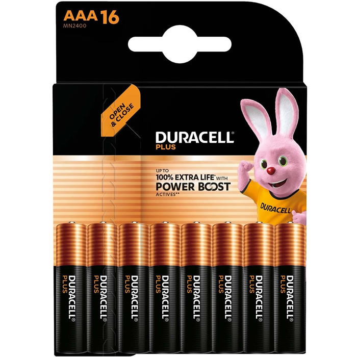 DURACELL Plus Piles alcalines LR03 - type AAA