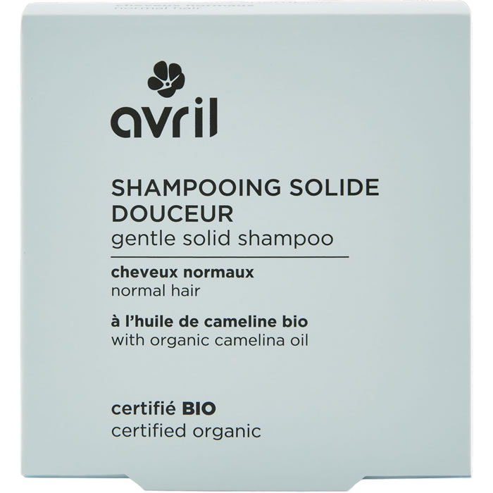 AVRIL Shampoing solide à l'huile de cameline