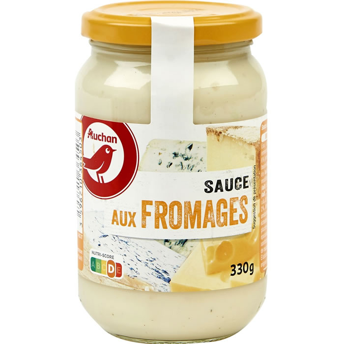 AUCHAN Sauce aux Fromages