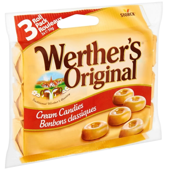 WERTHER'S Original Bonbons au beurre et à la crème fraîche