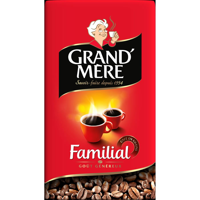 GRAND MERE Familial Café en grains