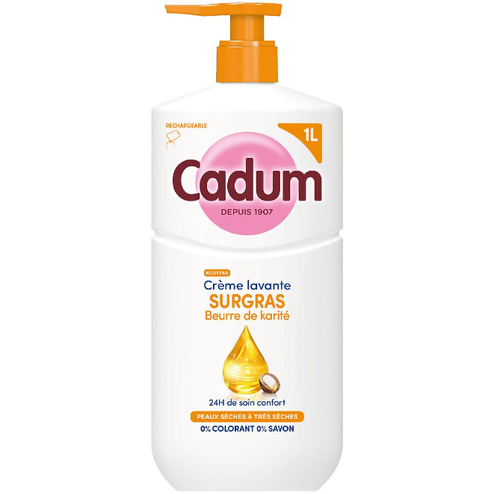 CADUM Surgras Crème douche au beurre de karité