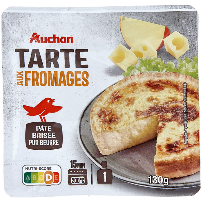 AUCHAN Tarte aux fromages