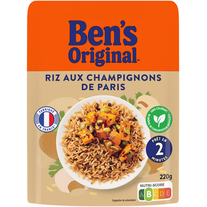 BEN'S ORIGINAL Riz aux champignons de Paris