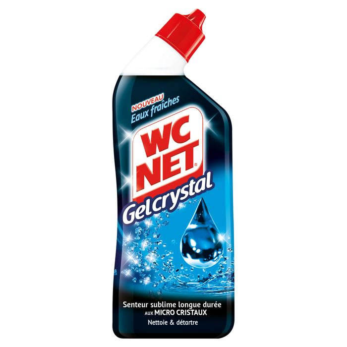 WC NET Gel Crystal Gel nettoyant cuvette eaux fraîches