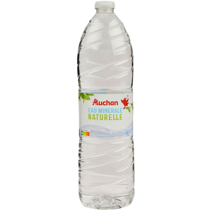 AUCHAN Eau minérale naturelle