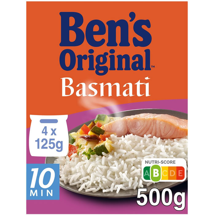 BEN'S Original Riz basmati sachets cuisson