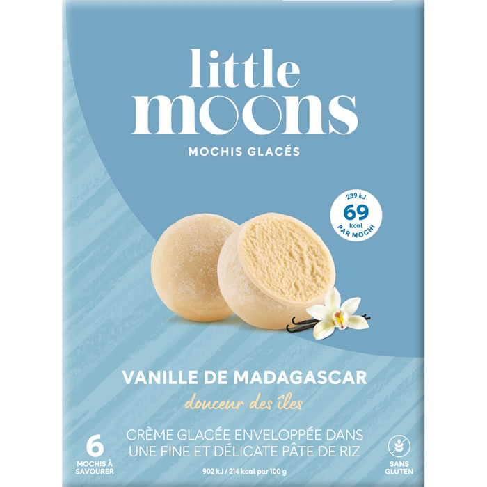 LITTLE MOONS Mochis glacés à la vanille