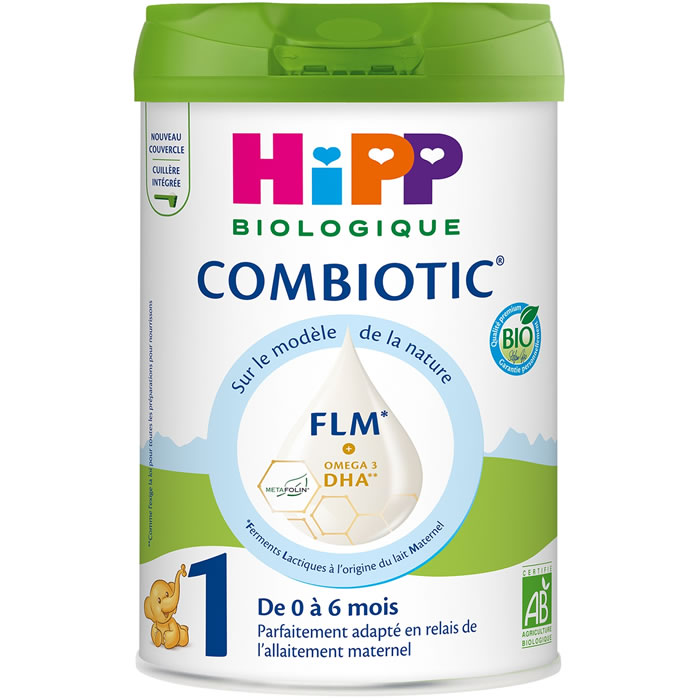 HIPP Combiotic Lait 1er âge en poudre 0/6 mois bio