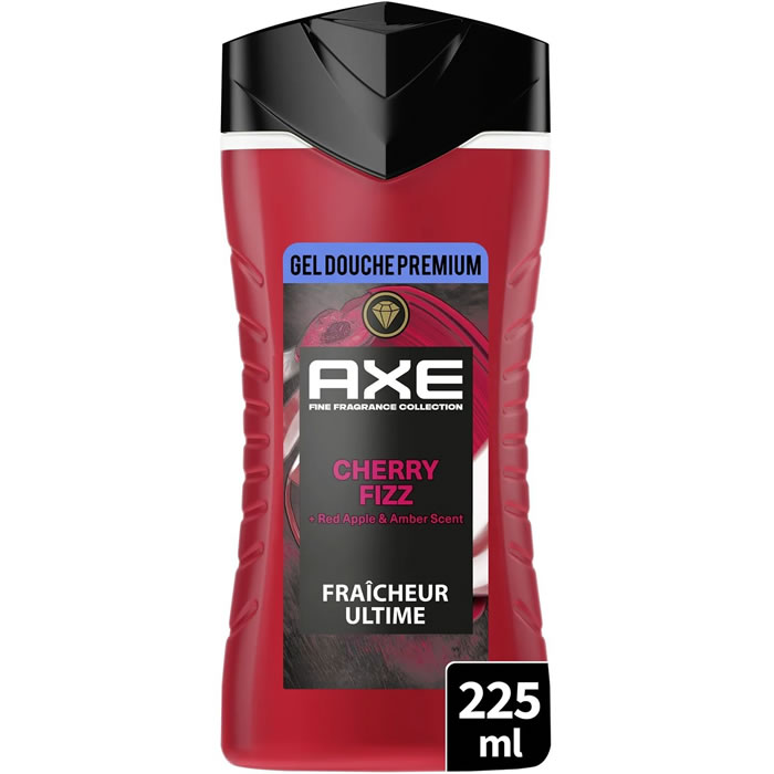 AXE Cherry Friz Gel douche homme fraîcheur ultime