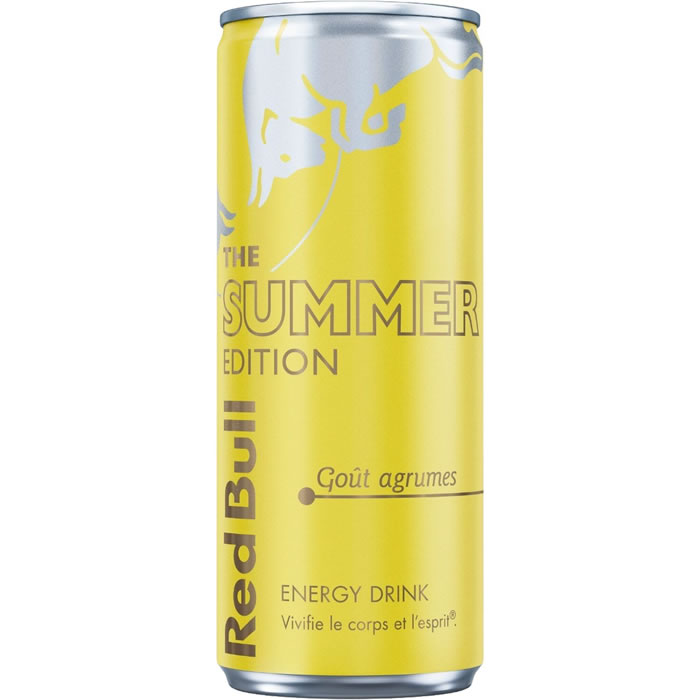 RED BULL Boisson énergisante gazeuse aux agrumes