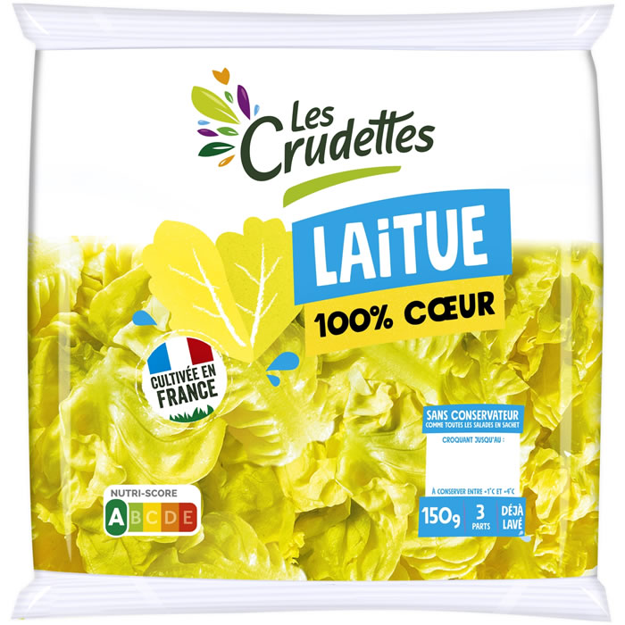 LES CRUDETTES Coeur de laitue