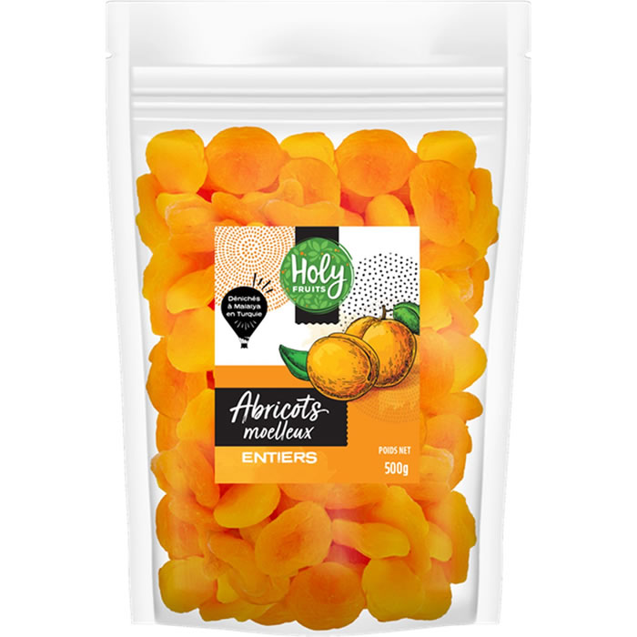 HOLY FRUITS Abricots secs dénoyautés
