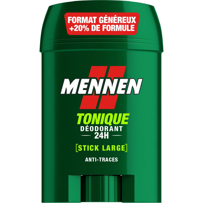 MENNEN Tonique Déodorant stick homme anti-traces 24h