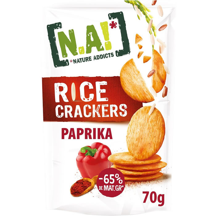 N.A! Rice crackers paprika