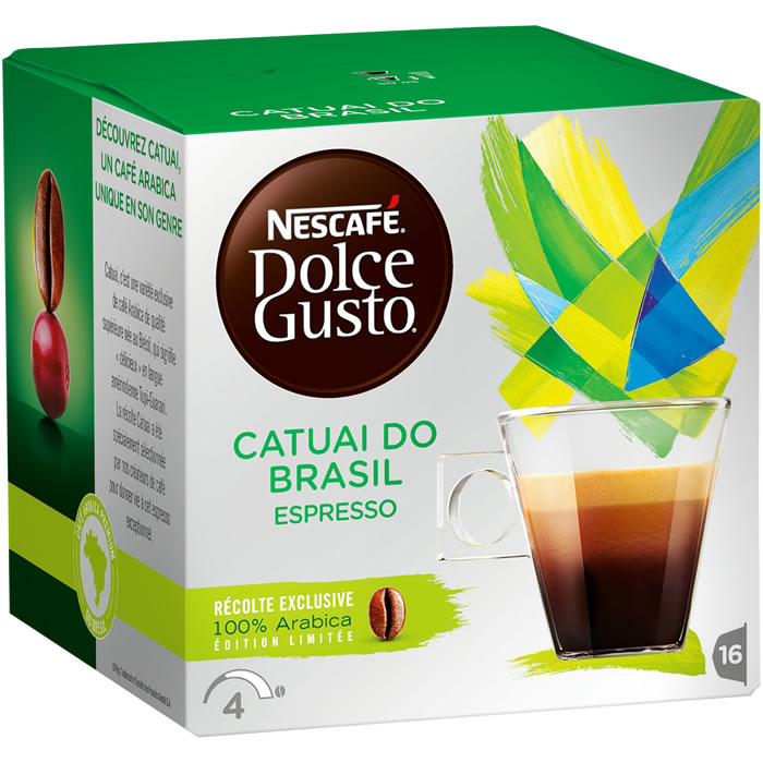 NESCAFE Dolce Gusto Capsules de café espresso du Brésil N°4