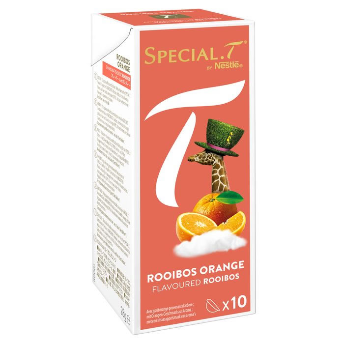 SPECIAL T Capsules de thé Rooibos et orange