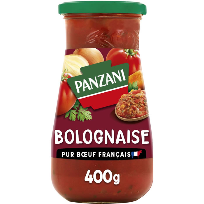 PANZANI Sauce tomate à la bolognaise pur boeuf
