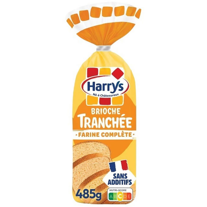 HARRY'S Brioche tranchée à la farine complète