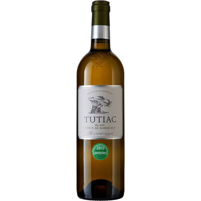 BLAYE-COTE DE BORDEAUX-AOC Tutiac Vin blanc