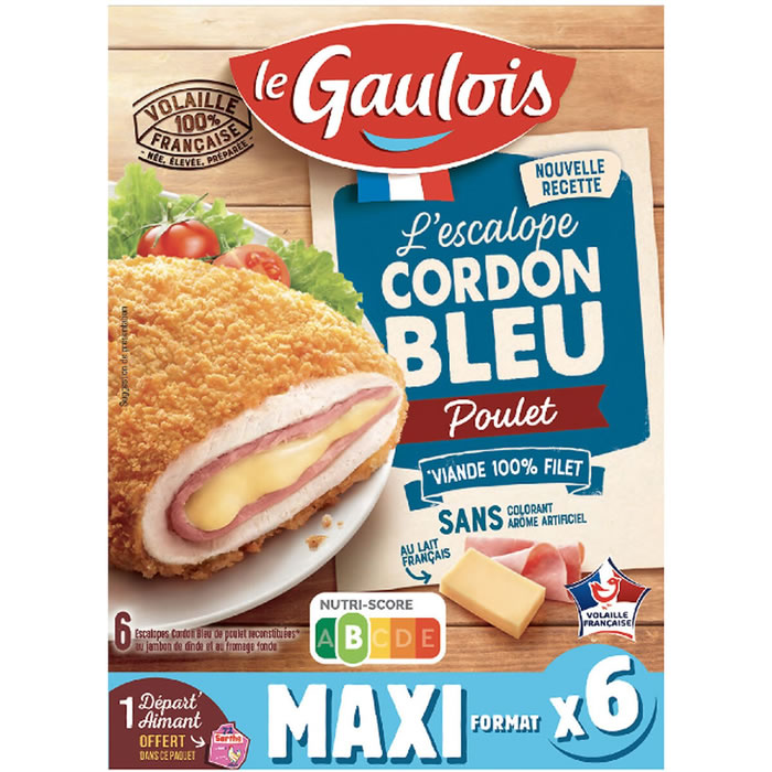 LE GAULOIS Cordons bleus de poulet
