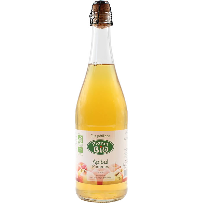 PLANET BIO Apibul Jus de pommes pétillant bio