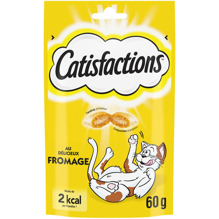 CATISFACTIONS Friandises pour chats au fromage