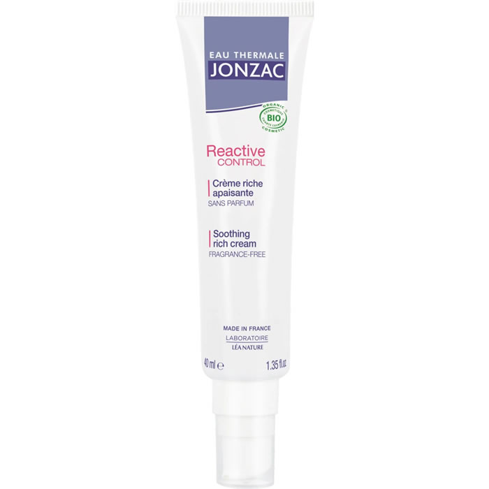 EAU THERMALE JONZAC Reactive Control Crème riche apaisante bio