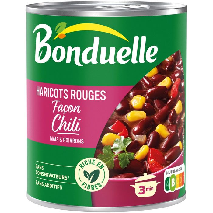 BONDUELLE Haricots rouges façon chili
