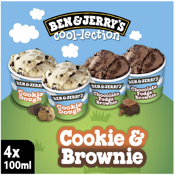 BEN & JERRY'S The Cookie & Brownie Cool-lection