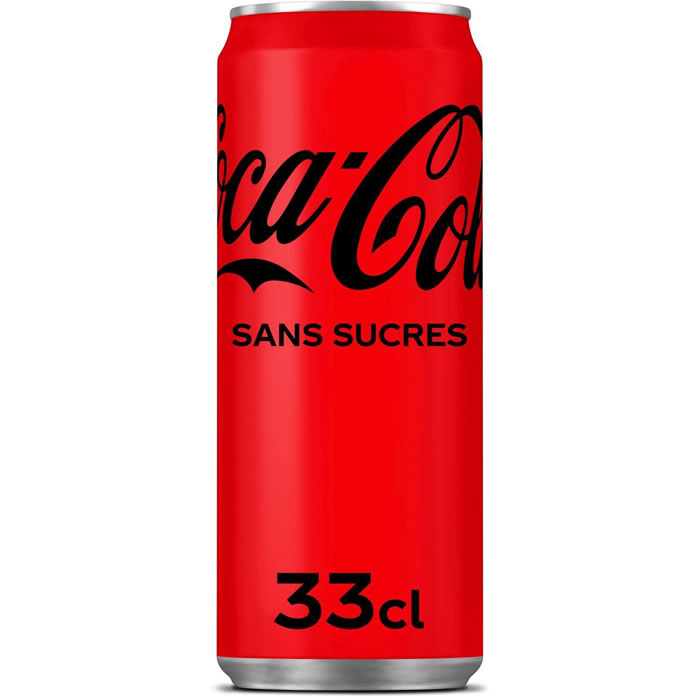 COCA-COLA Zéro Boisson gazeuse aux extraits végétaux sans sucres