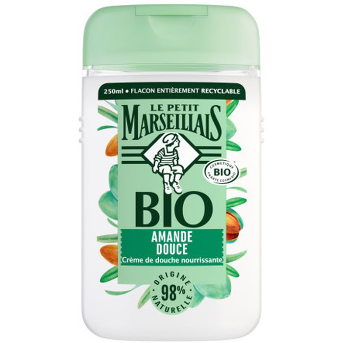 LE PETIT MARSEILLAIS Gel douche nourrissant à l'amande douce bio