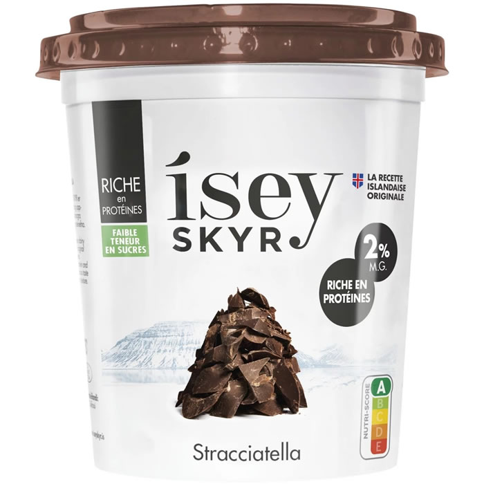 ISEY Skyr au stracciatella 2% de M.G