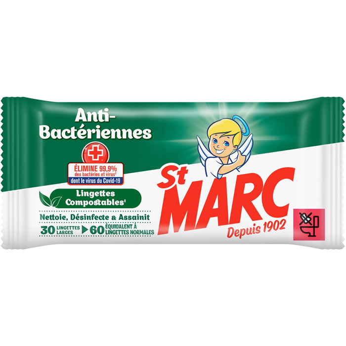 ST MARC Lingettes antibactérienne