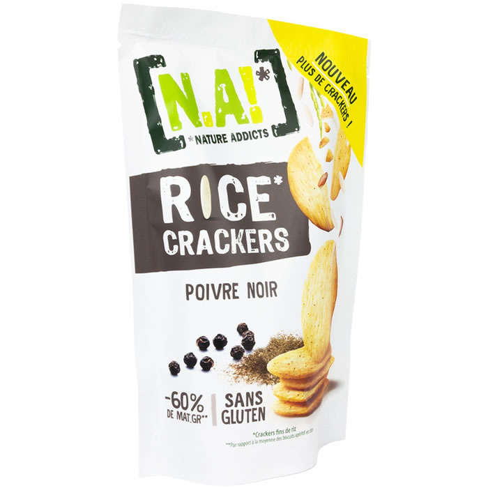 N.A! Rice Crackers au poivre noir