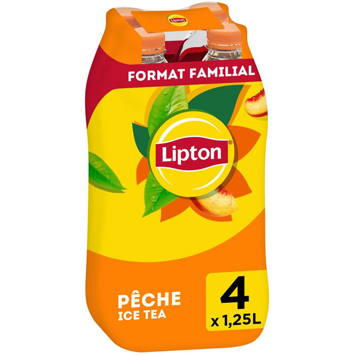 Lipton Boisson Thé Glacé Pêche Ice Tea Intensité 9