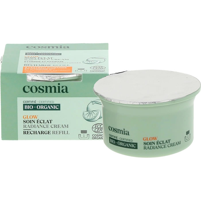 COSMIA Expert Recharge crème visage à l'extrait d'orange et vitamine C bio