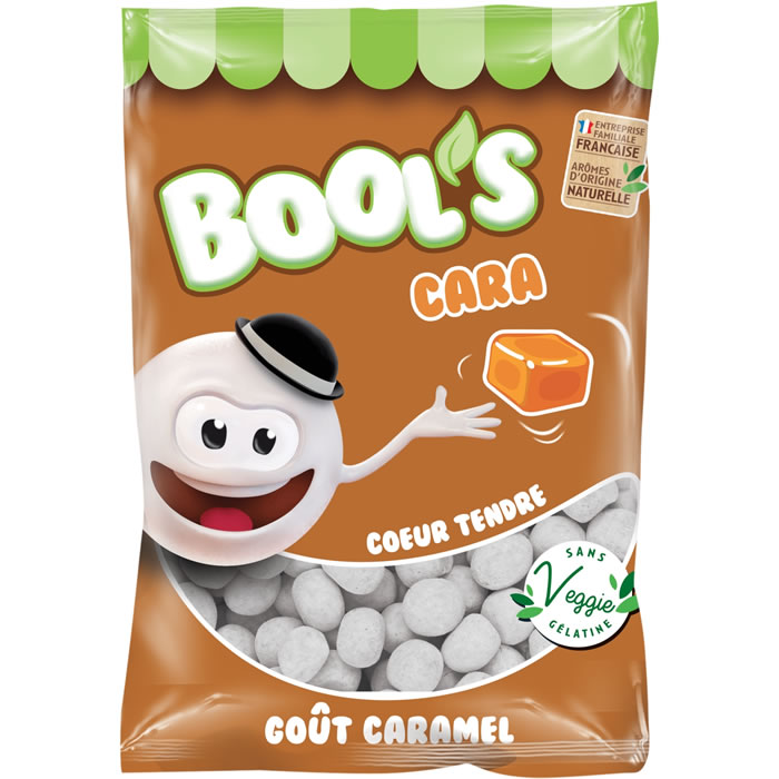 GEORGES VERQUIN Bool's Bonbon tendres goût caramel