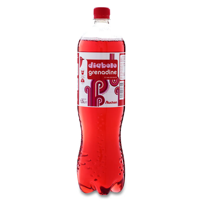 AUCHAN Diabolo à la Grenadine