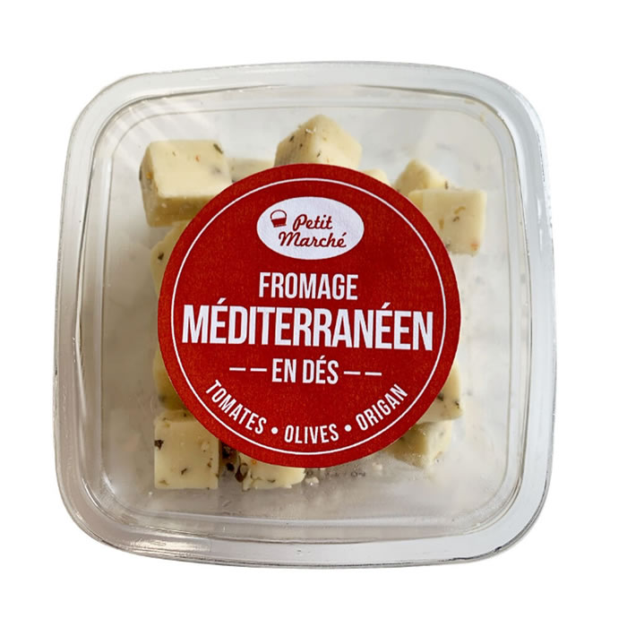 PETIT MARCHE Dés de fromage Méditerranéen